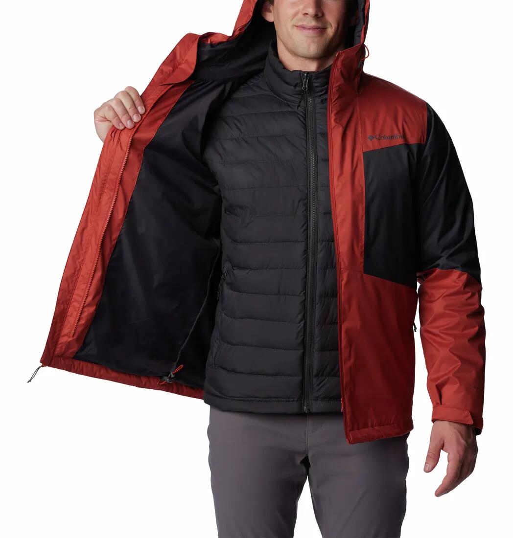 Kurtka Turystyczna Zimowa Męska Columbia Wallowa Park Interchange Jacket 3w1 4/7