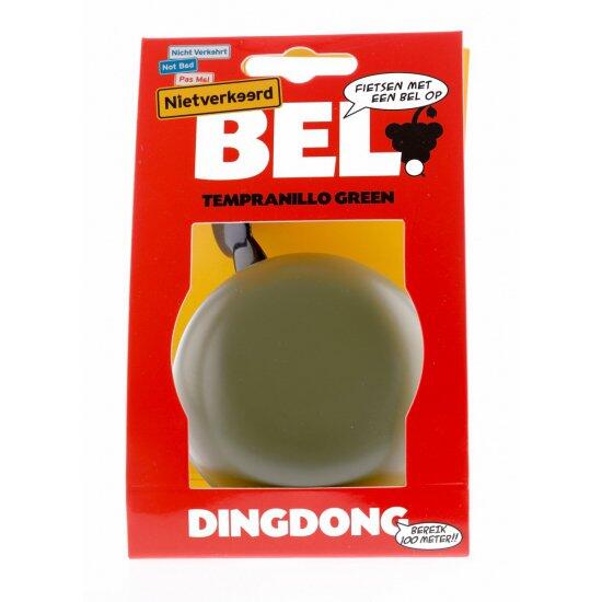 Cloche Ding Dong 80mm Tempranillo Vert - Qualité Sonore Supérieure 3/3