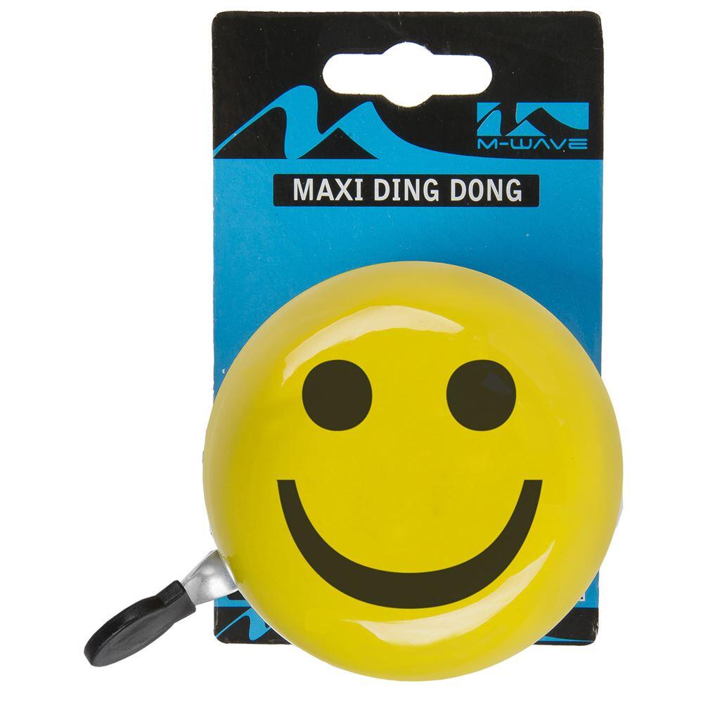 M-Wave Maxi Ding-Dong Klingel Ø80 mm, gelb 3/3