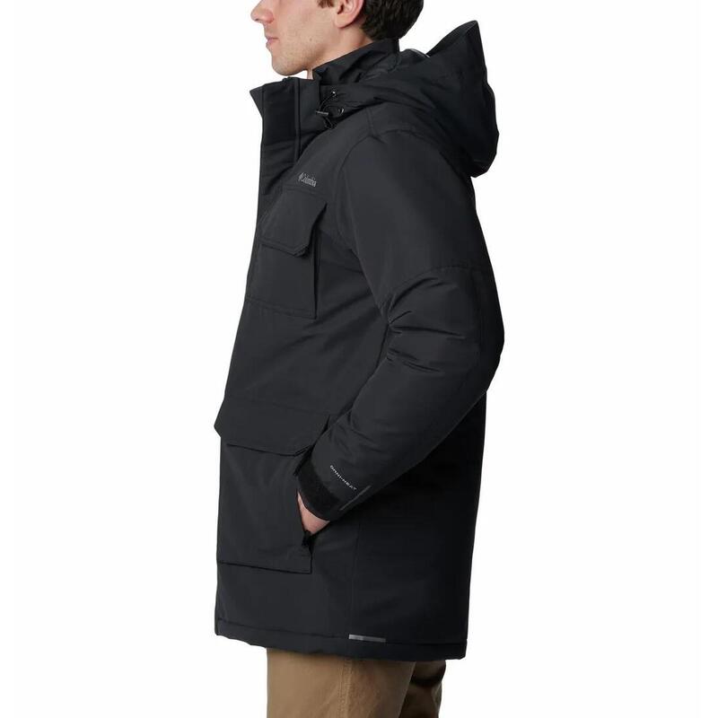 Wintermantel Landroamer Parka Herren - Schwarz