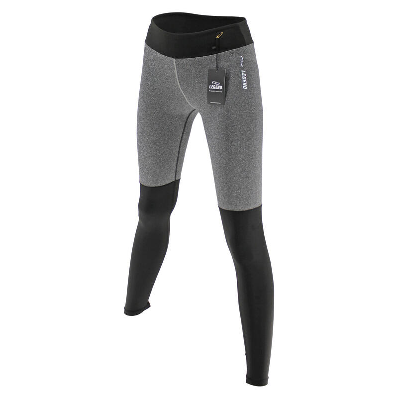 Legging de sport Noir-Gris