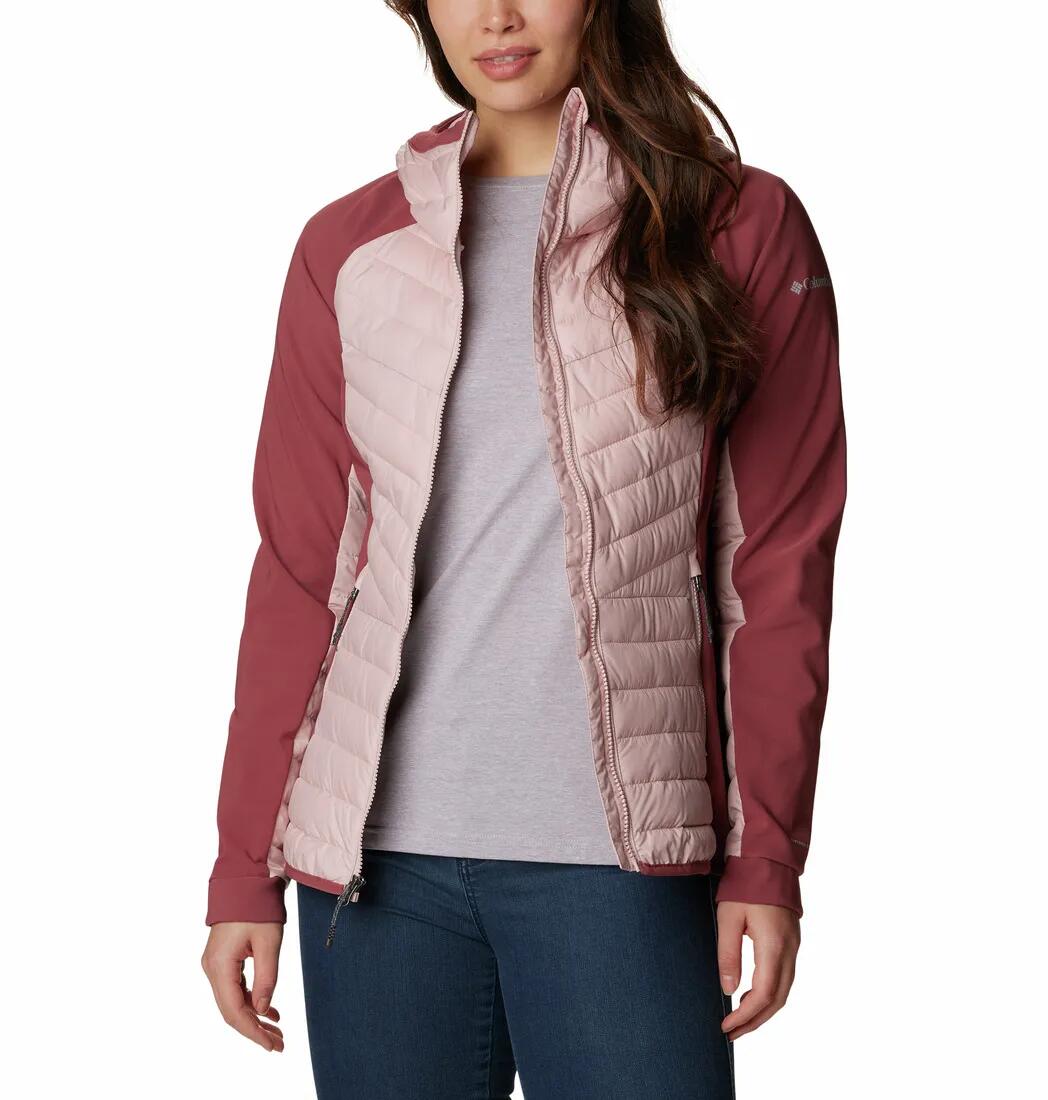 Kurtka Turystyczna Puchowa Damska Columbia Powder Lite Hybrid Hooded Jacket 4/7