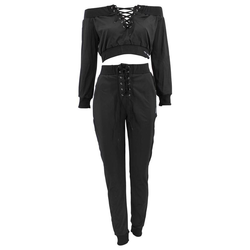 Dames Lifestyle suit Black