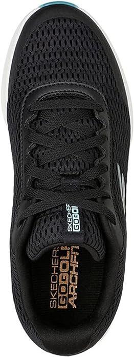 Skechers Fairway 3 Dames sportschoenen (zwart/turkoois) 3/5