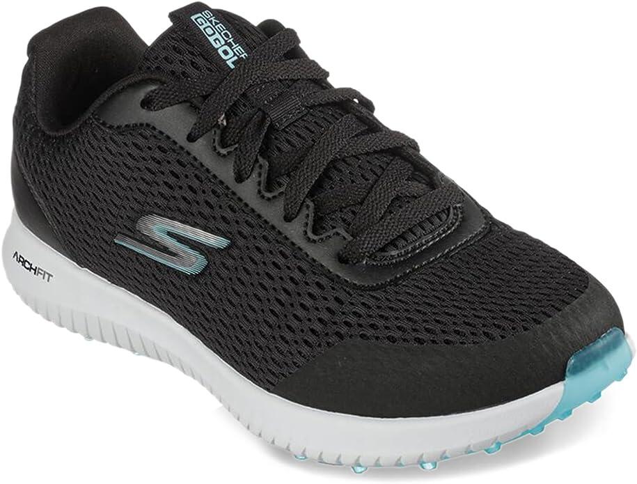SKECHERS Zapatillas Deportivas Skechers Fairway 3 para Mujer (Negro/Turquesa)