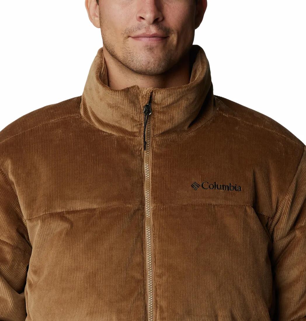 Kurtka Turystyczna Puchowa Męska Columbia Puffect Corduroy Jacket 6/7