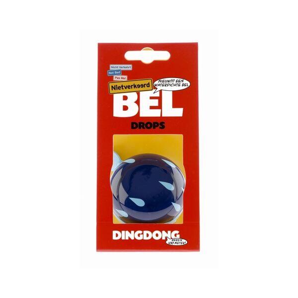 Dzwonek Rowerowy Ding Dong Drops 60 Mm - Niebieski/Biały Drop thumbnail