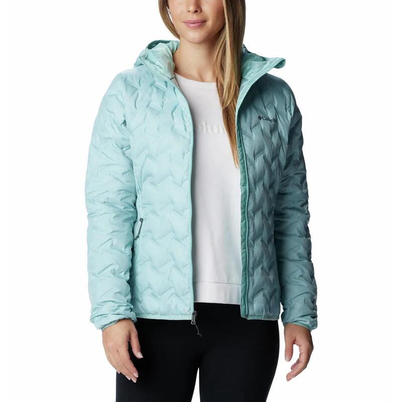 Kurtka Turystyczna Puchowa Damska Columbia Delta Ridge Down Hooded Jacket
