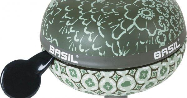 Basil Bohème - sonnette de vélo - 80 mm - vert forêt 2/3