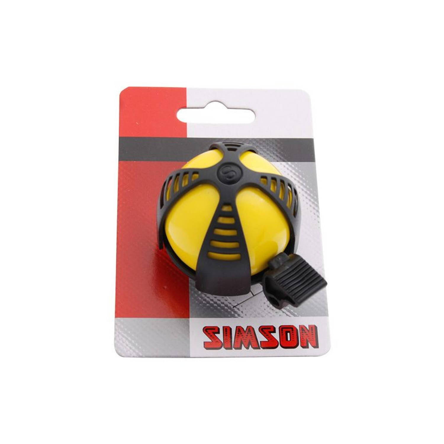 Timbre de bicicleta Simson Joy en Amarillo y Negro 3/3