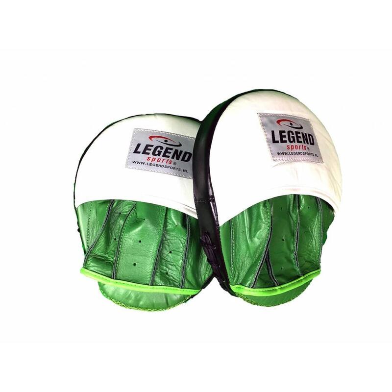 Hyper Speed Stootkussen Zwart/Groen Leer - Hoogste kwaliteit - Gemaakt van