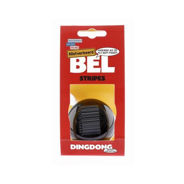 Ding Dong Glocke 60mm Schwarz mit Barcode-Karte 3/3