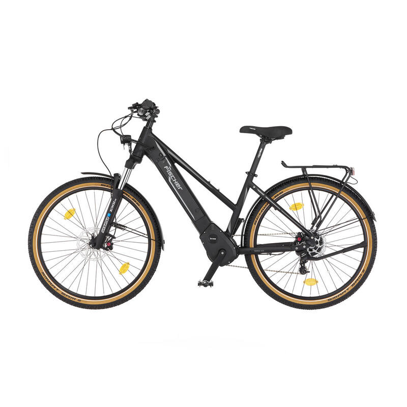 FISCHER E-Bike ATB TERRA 5.0i schwarz matt 27,5 Zoll RH 44 cm 504 Wh