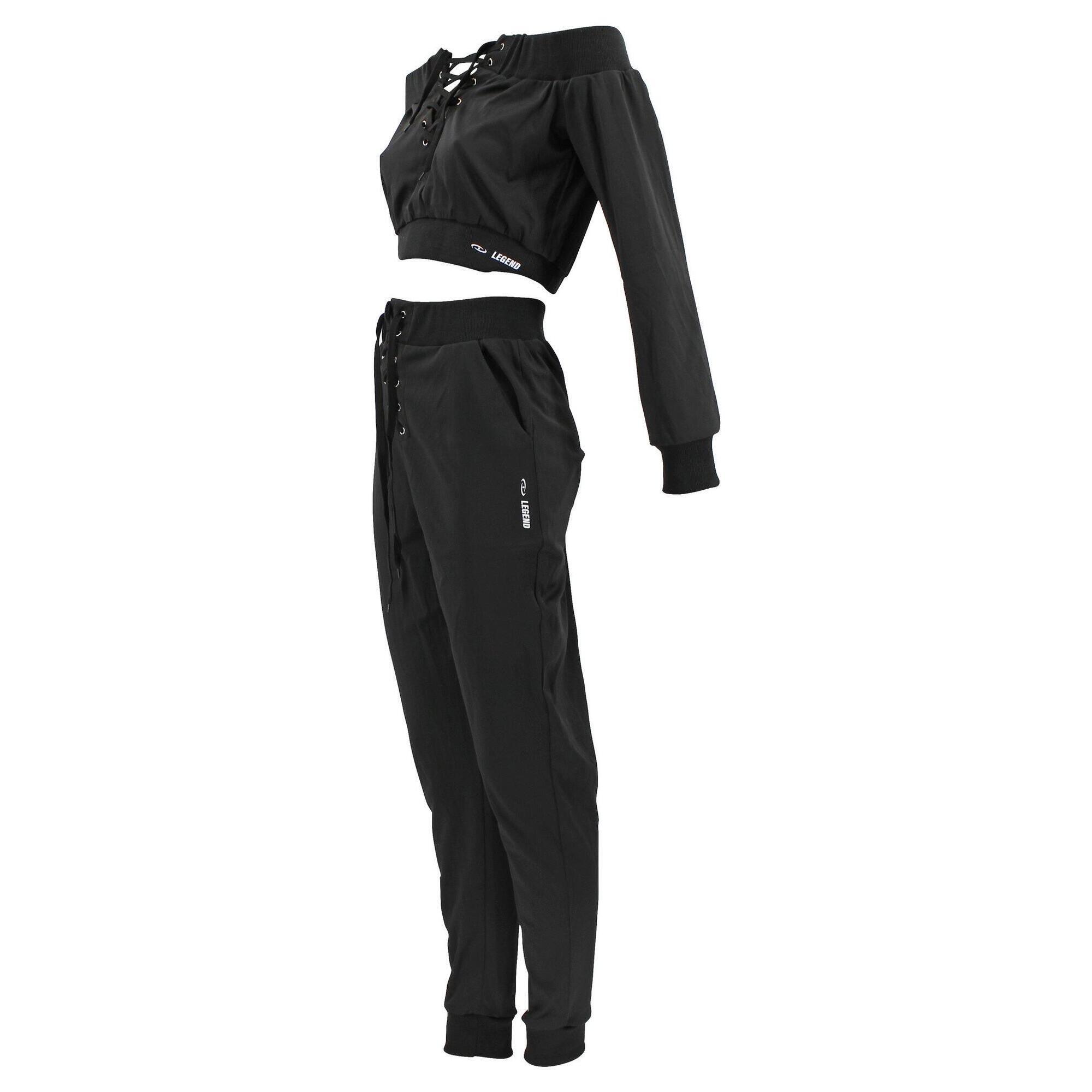 Dames Lifestyle suit Black