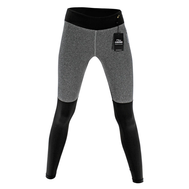 Legging de sport Noir-Gris