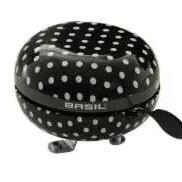 BASIL Bell POLKA Black / White