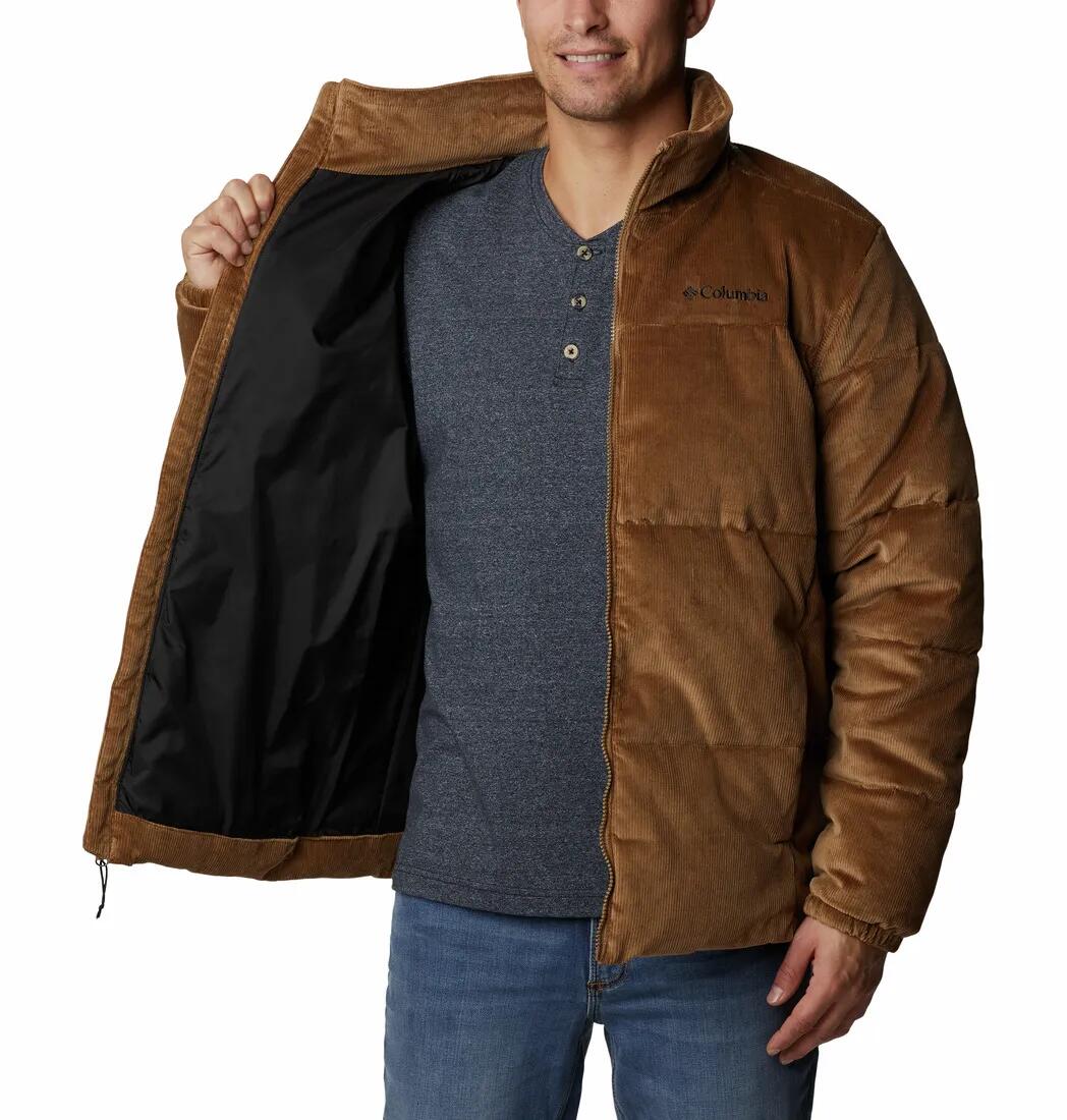 Kurtka Turystyczna Puchowa Męska Columbia Puffect Corduroy Jacket 5/7