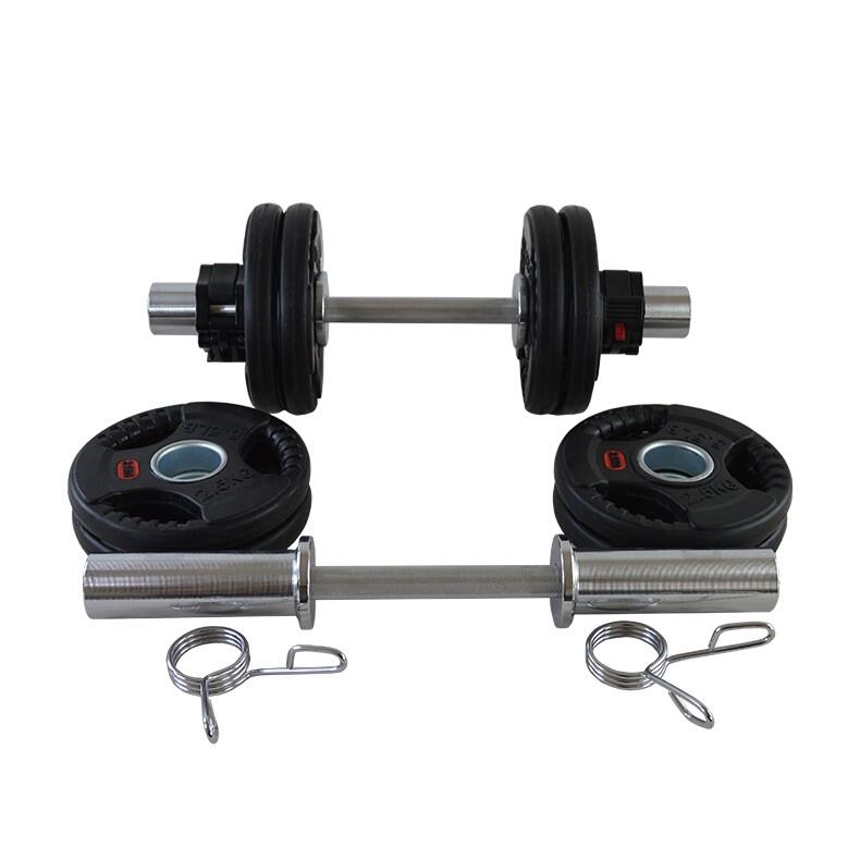 RELOAD SPORT ReloadSport dumbell set met schijven 4x 2,5KG