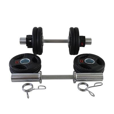 Reloadsport dumbell set met schijven 4x 2.5kg