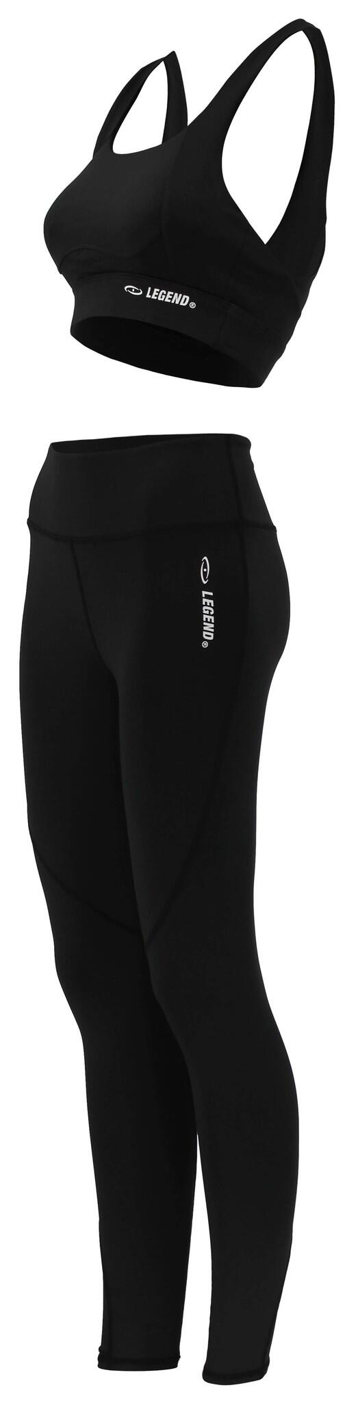 Dames PRO Sport-BH Black 3/5