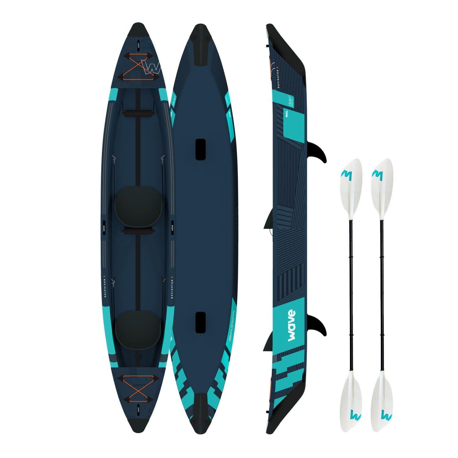 Navigator Plus Drop Stitch 2/3 Person Kayak | 2 Seater Package 1/7