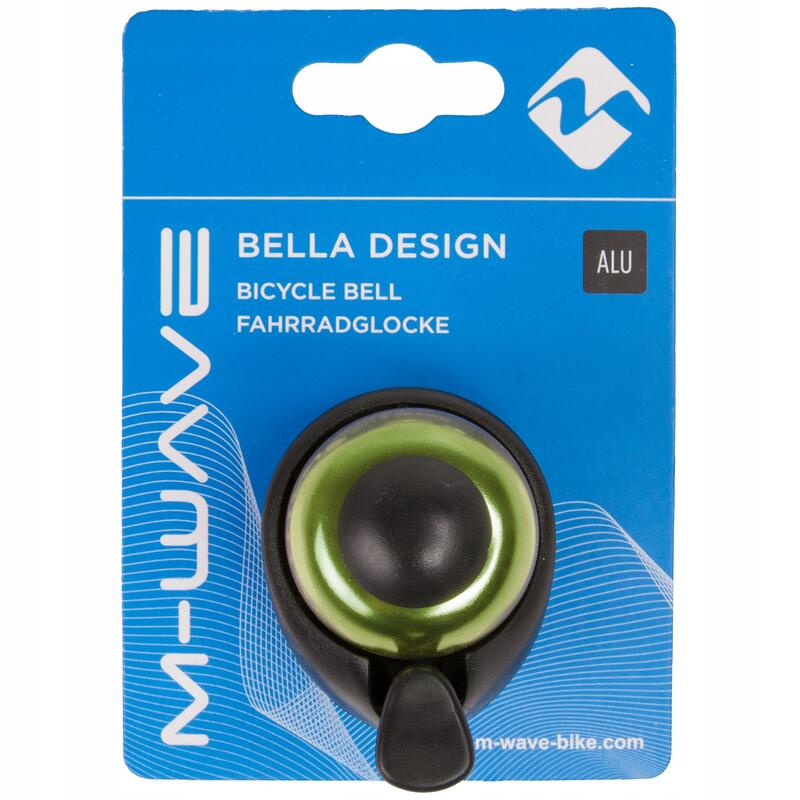 Cloche À Vélo Edge Bella Design Mini - Vert