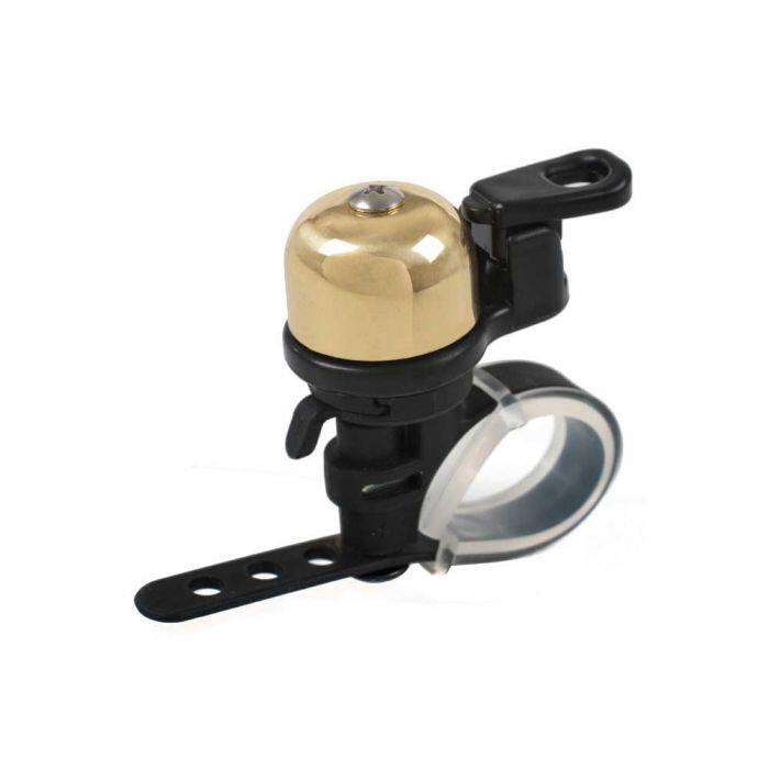 Campana XLC DD-M02 In Ottone 23mm Per Bici - Suono Forte E Chiaro, Compatta E Leggera - 2