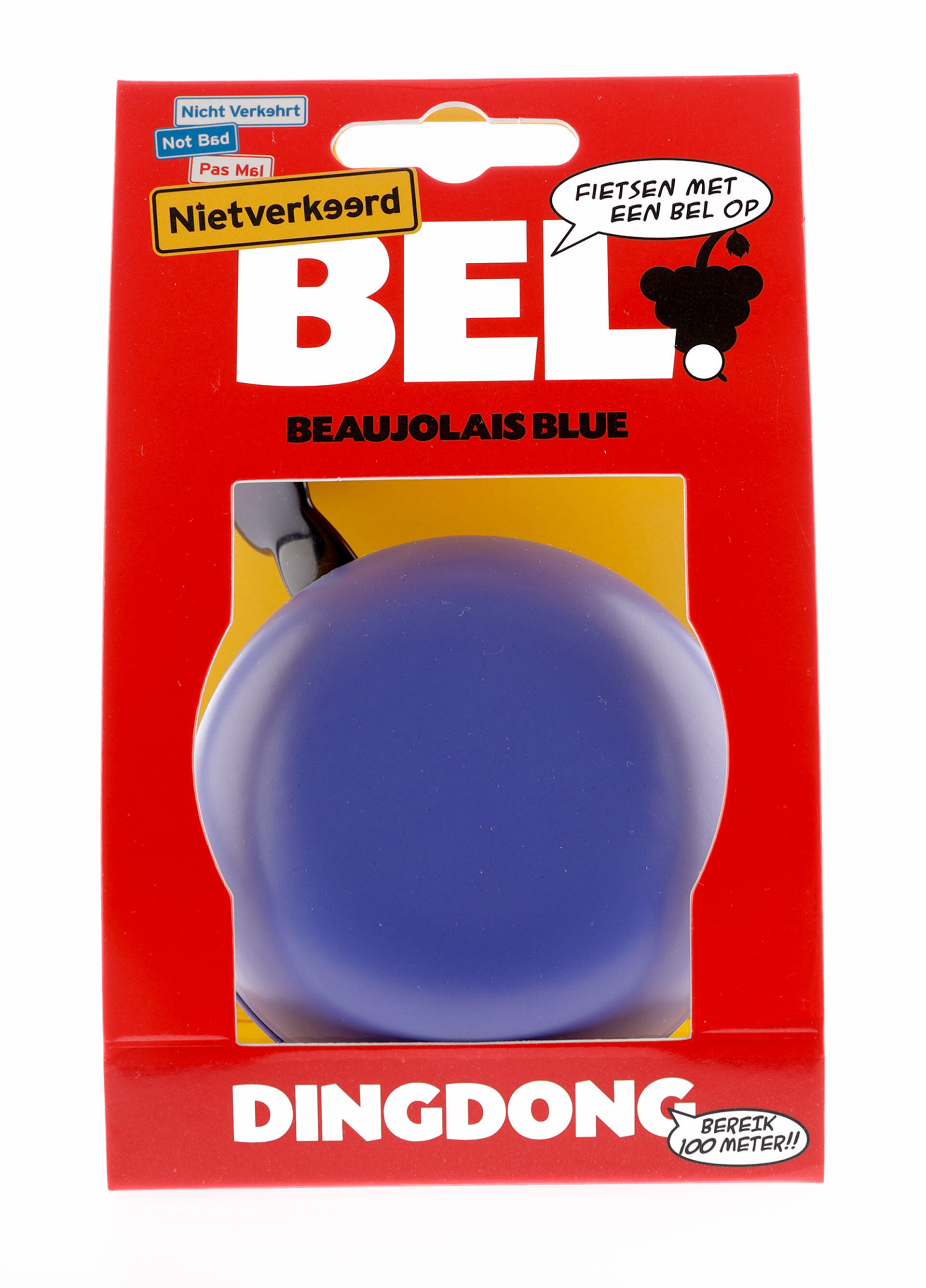 APPEL NON-TRAFFIQUE 80 mm ding dong bujolais bleu 2/3