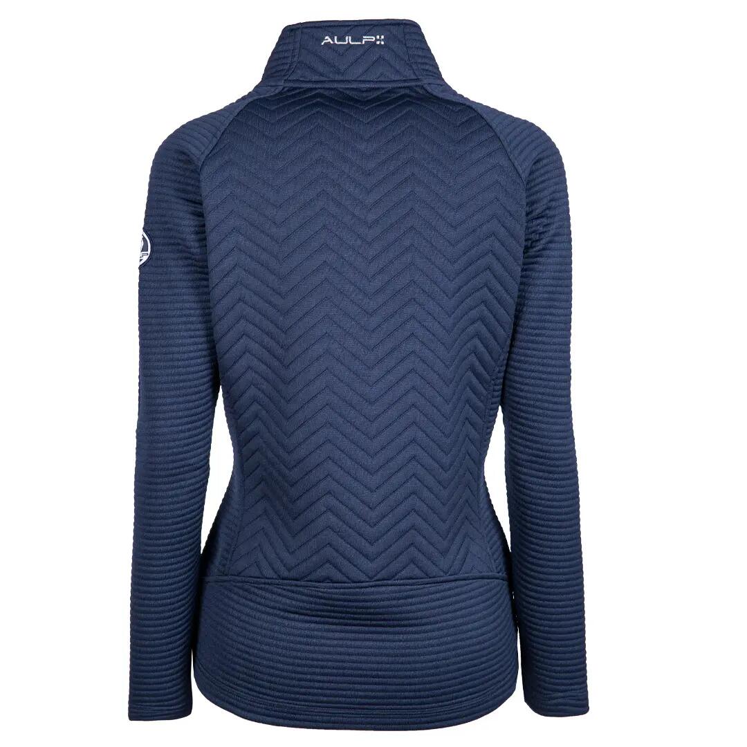 Blusa feminina Aulp Simix Jacquard Navy 2/7