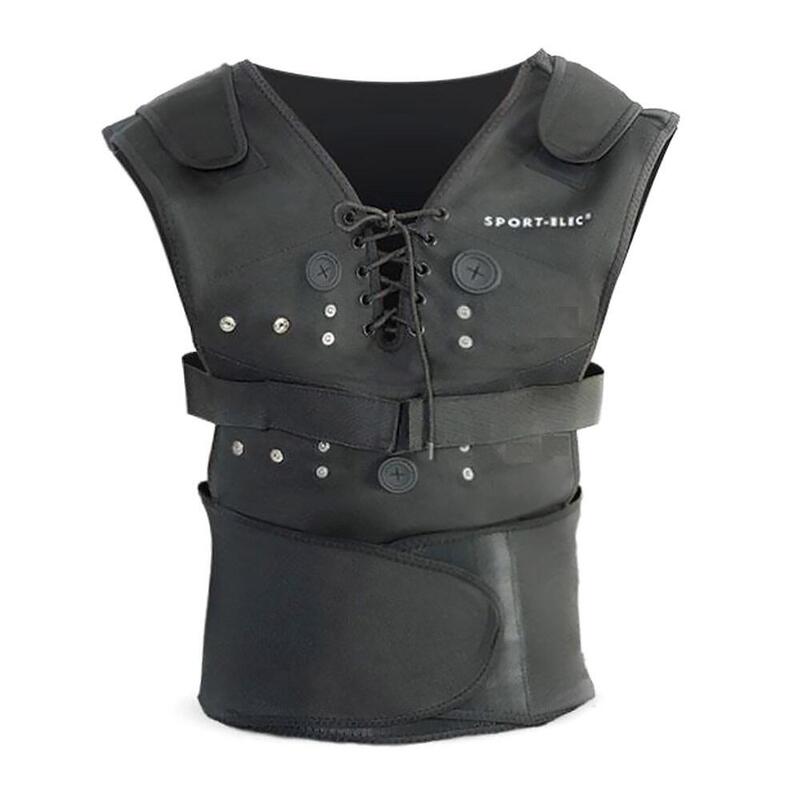 GILET POUR ÉLECTROSTIMULATION COMPATIBLE AVEC COMPEX, CEFAR, SPORT-ELEC