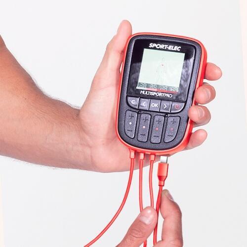 Electroestimulador muscular Multisport Pro Sport-Elec 4 canais 14 programas