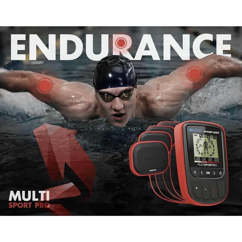 Electroestimulador muscular Multisport Pro Sport-Elec Cinturón abdominal