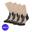 Xtreme – Wandersocken Wolle – Beige – 39/42 – 4 Paar – Multipack Wandersocken