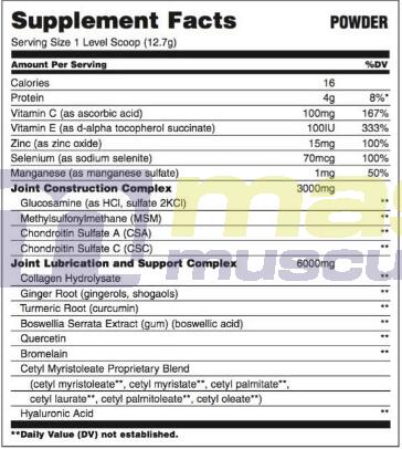 Universal Nutrition Animal Flex Powder (348g) Orange 4/4