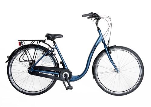 ALDO Aldo 28 inch lage instap fiets comfort alu 3v vrijloop blauw