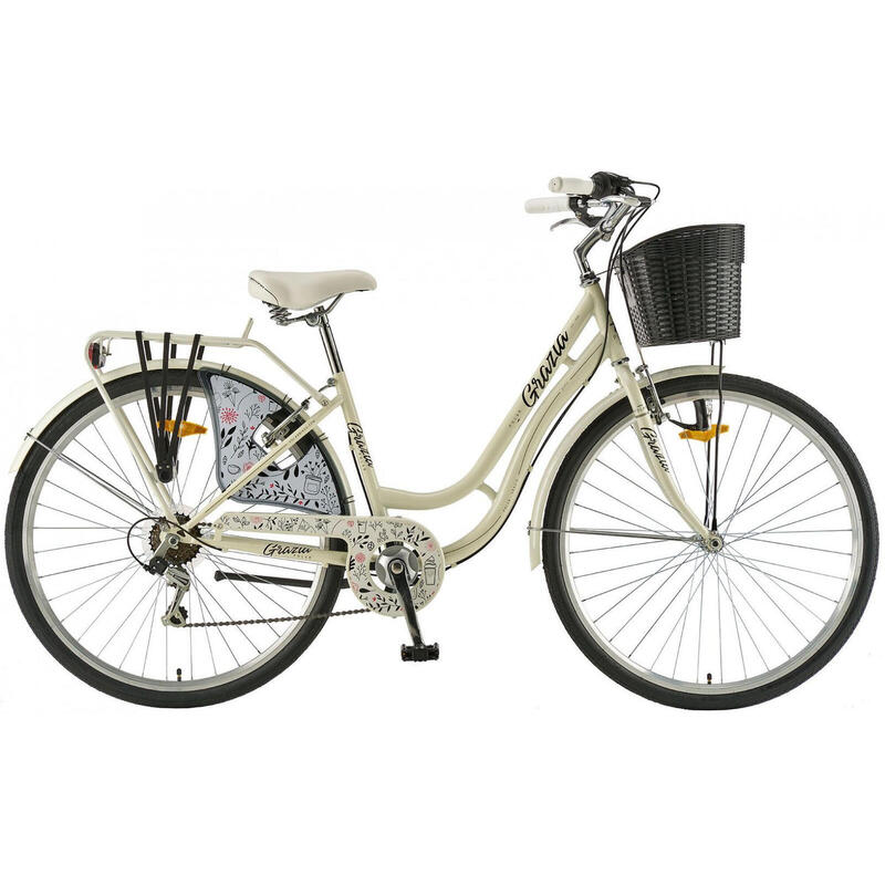 Bicicleta Oras Polar 2023 Grazia 6s - 28 inch, M, Alb