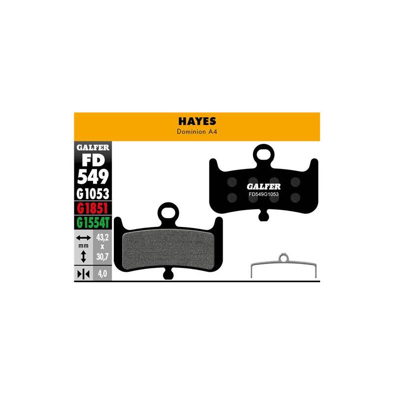 Klocki hamulcowe Galfer Hayes Dominion A4