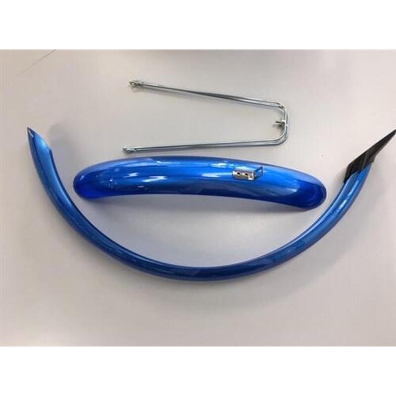 Eurofender Stel spatborden 20 inch 58mm pvc blauw eurofender