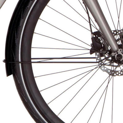 Astina supporto parafango Cortina 28 Mozzo nero opaco