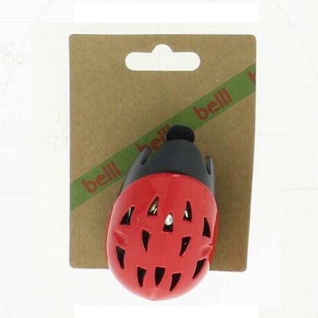 Fahrradklingel - Roter Helm
