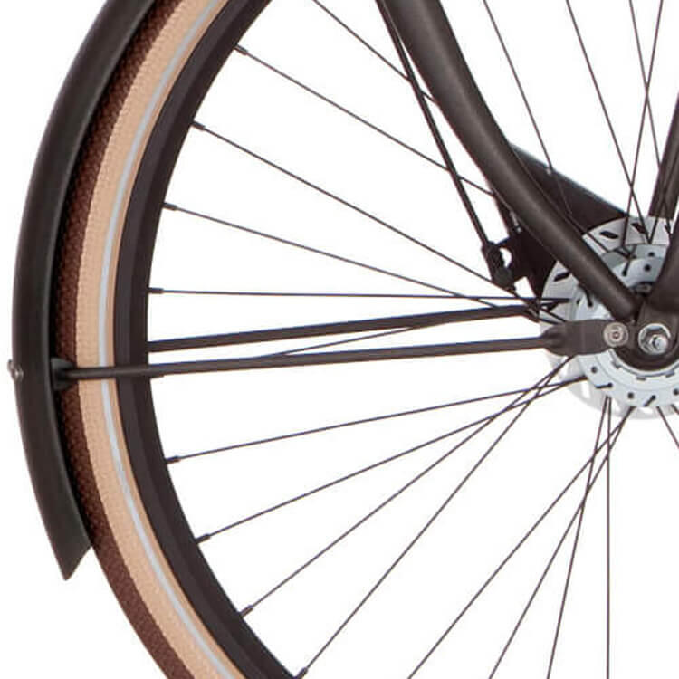 Cortina - Barre De Garde-boue Cortina Pour 28 U4 En Noir Doré Mat - Garde-boue - Jaune|noir - Decathlon