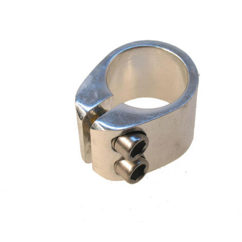 Silat stylo Clamp Freestyle 2 -bolts - Silver