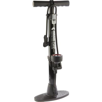Mirage Floor Pump Steel avec compteur Dualhead