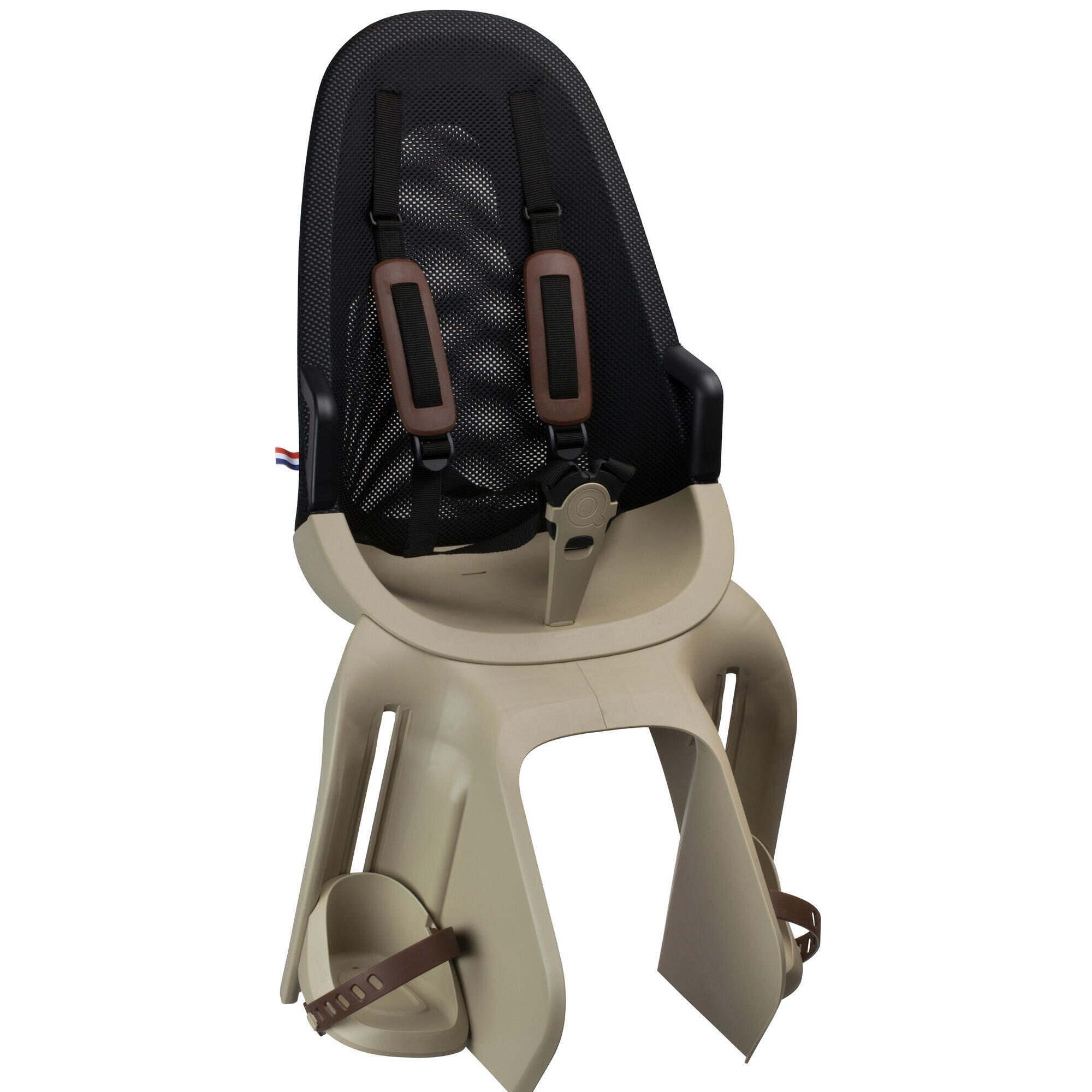 Qibbel - Siège Enfant Arrière Air Avec Fixation Au Cadre (ff) - Cappuccino - Siège Vélo Enfant - Marron - Taille Unique - Decathlon