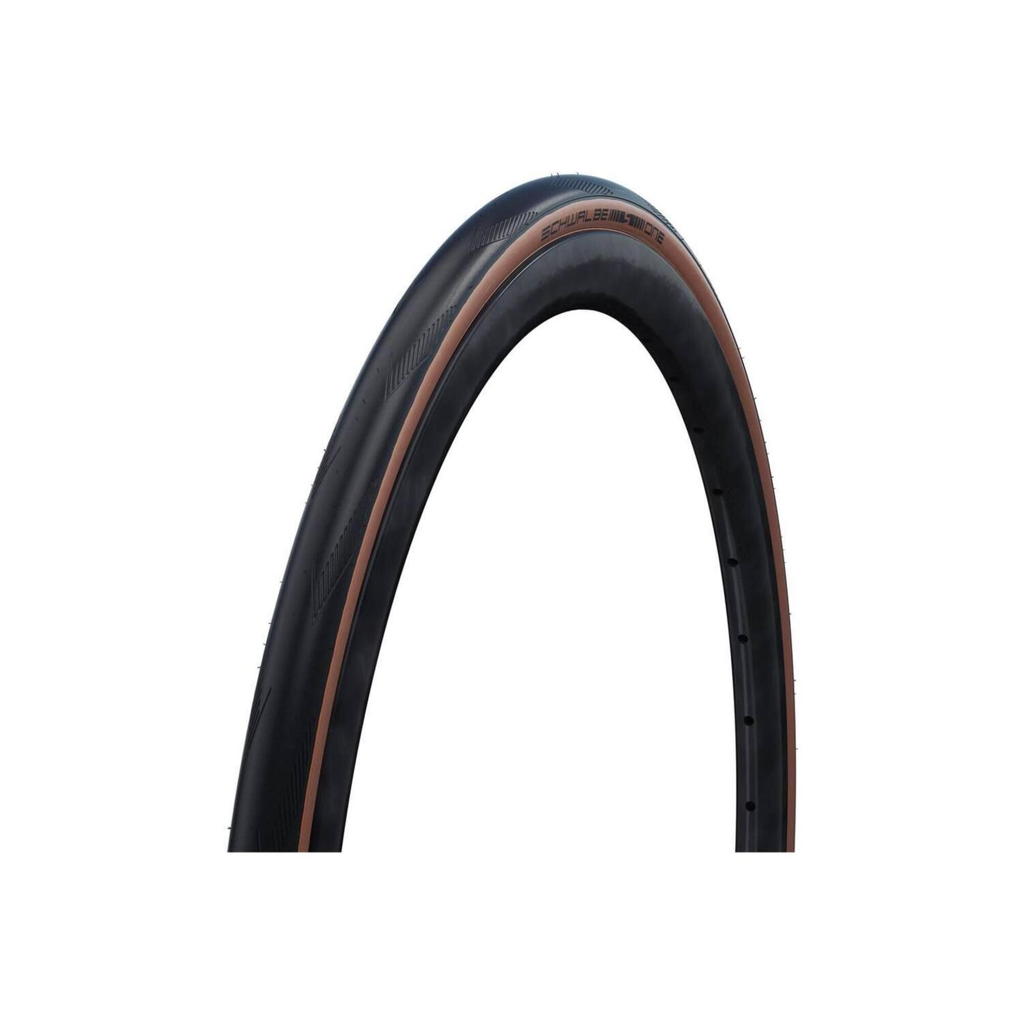 Schwalbe Uno pneumatico stradale Perf. 700x28 b/brz skin folding TLE