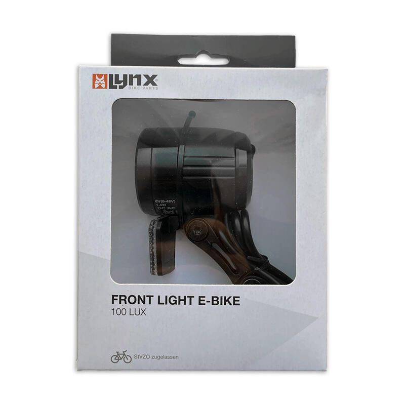 Lynx E-Bike Headlight Max+ 100 Lux for Ultimate Safety