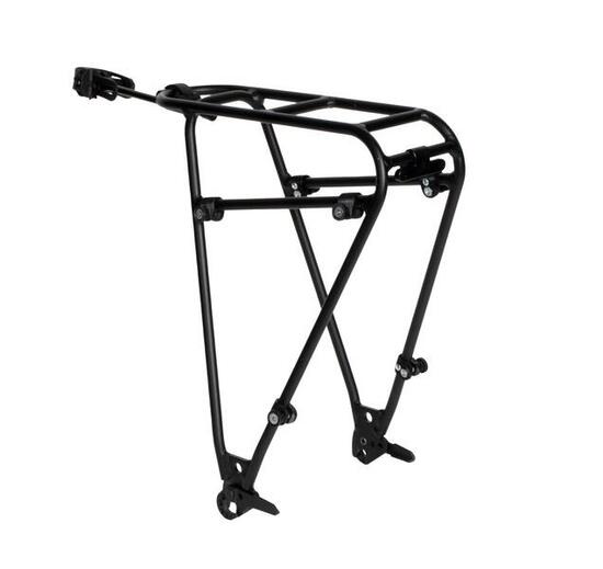 Portapacchi posteriore Ortlieb Quick Rack Alluminio Nero