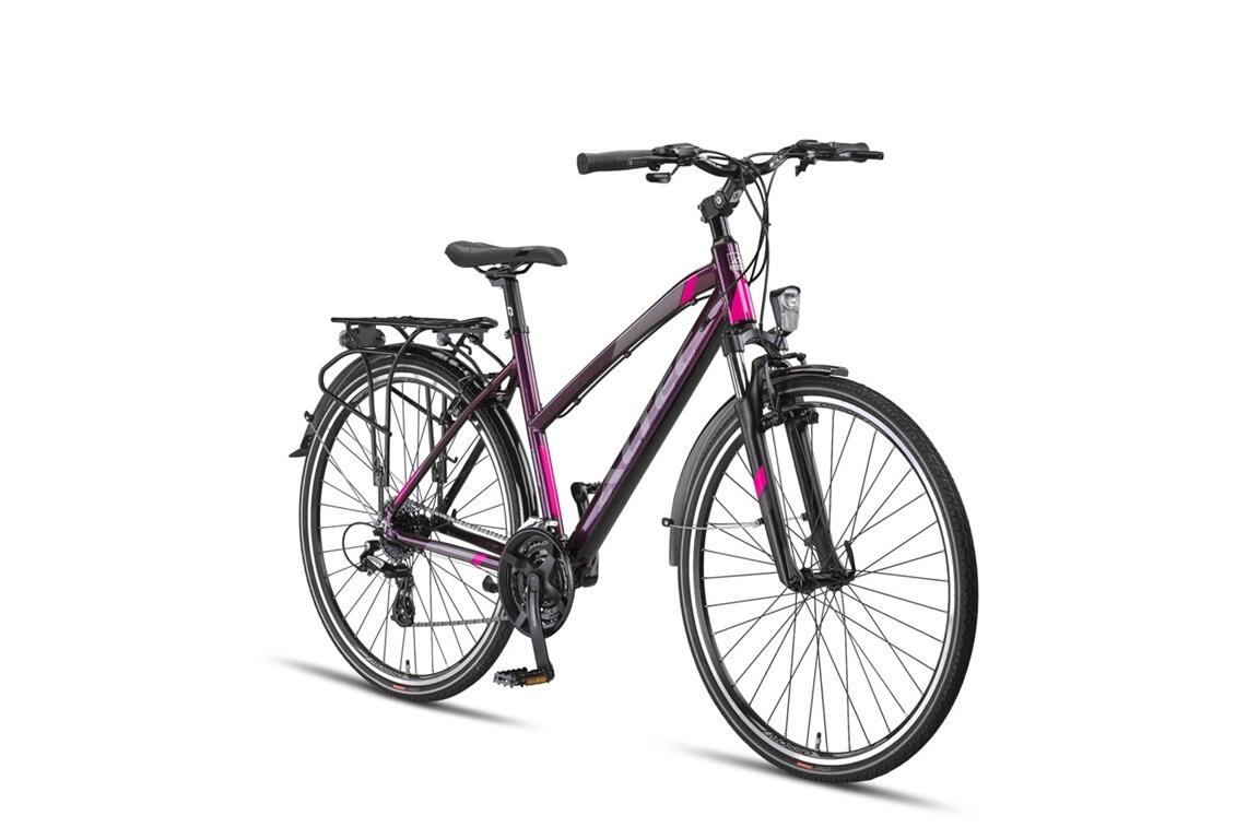 Altec Legarda (CT) LSM 28 inch Damesfiets V-Brakes 24 Versn. Purple/Pink 2/4