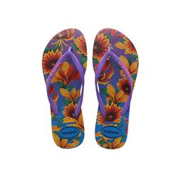 HAVAIANAS - WOMEN SLIM FLORAL DARK PURPLE