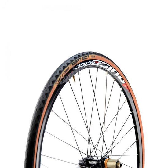 Pneu route 700x28 ts Deli swift wizt noir/marron tan s-601 (28-622)